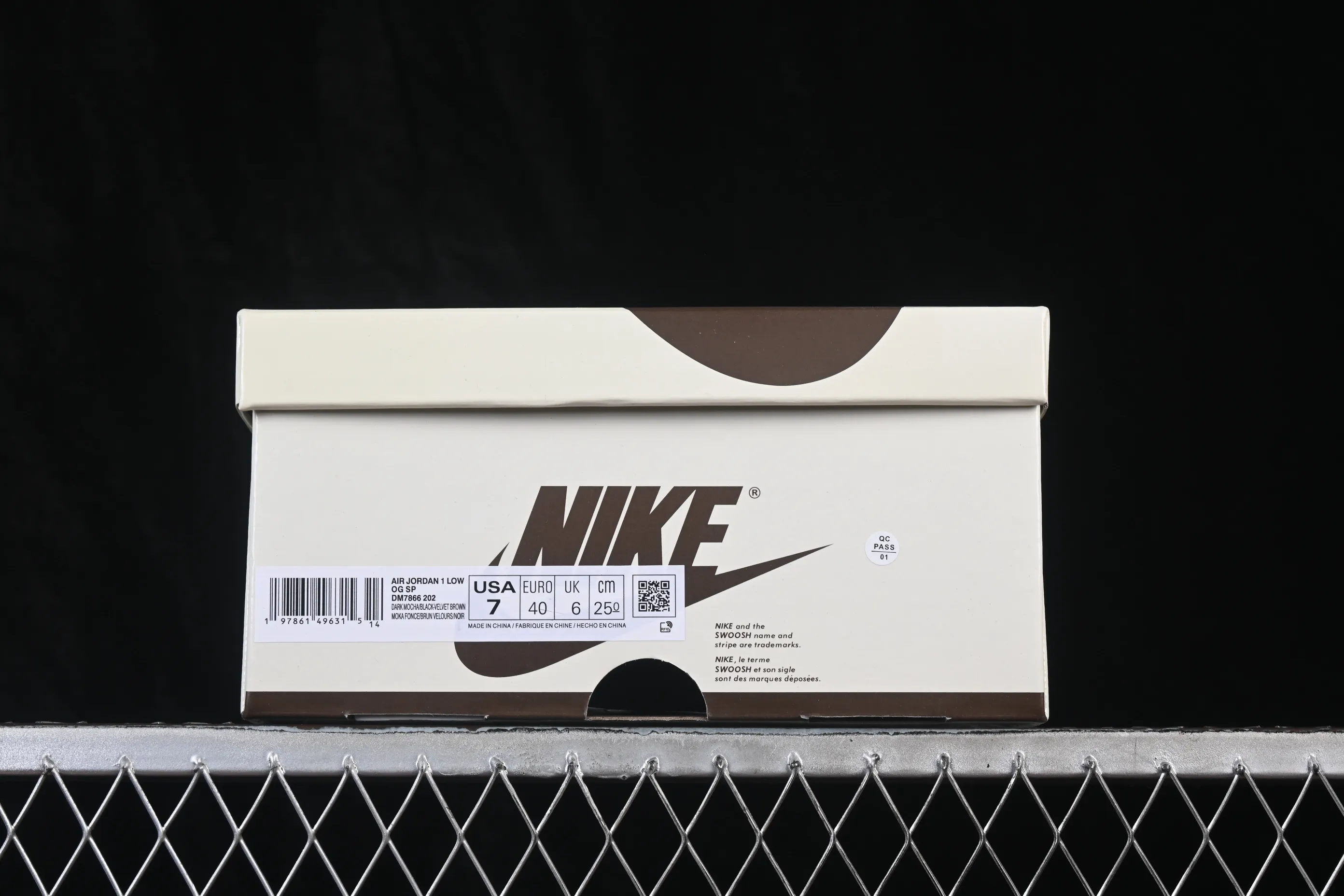 All categories Air Jordan Jordan series basketball shoes Air Jordan 1 Low ZG version Travis Scott x Air Jordan 1 Low OG AJ1 Joe 1 undercut low top full head layer DM7866-202